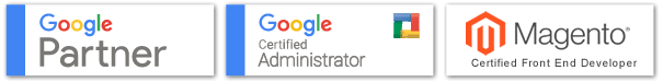 Google Partner, Google Administrator, Magento